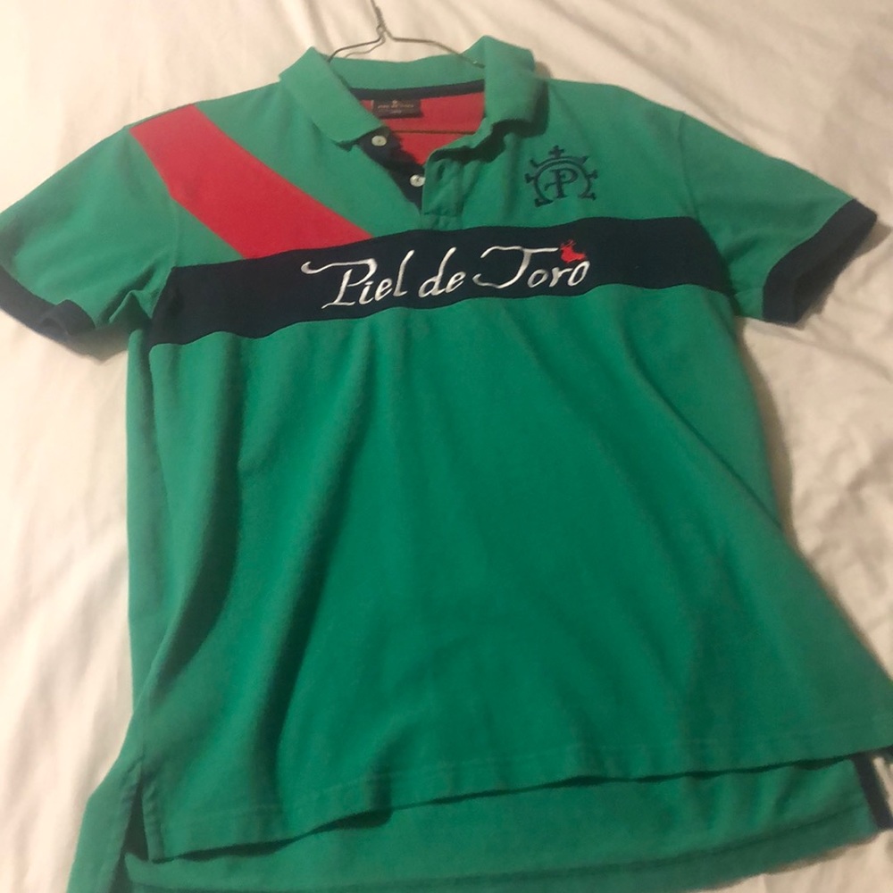 Polo piel de toro brand from Spain.